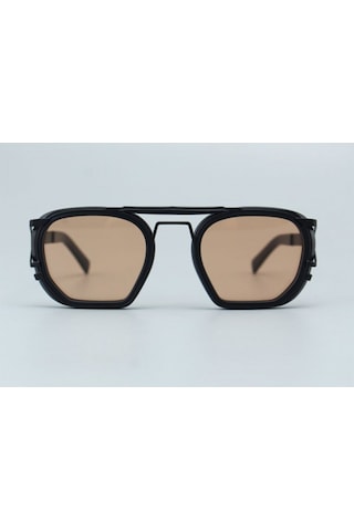Leziff Montecarlo Unisex Güneş Gözlüğü Siyah