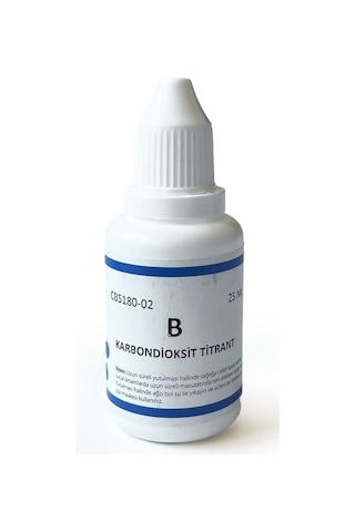 Chembio Karbondioksit Test Kiti 70 Test Titrimetrik 1 Ppm/Damla