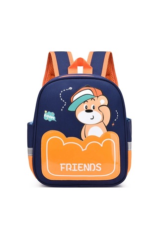 Korean Kids Nylon Custom Printed Regular Toddler Backpacks Kindergarten Diğer