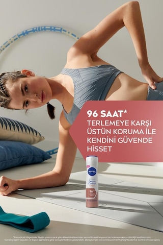NIVEA Kadın Creme Soft Duş Jeli 500 ML ve Sprey Deodorant Derma Control Clinical 150 ML, 96 Saat Ter Koruma