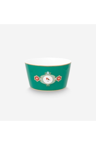 Yeşil Porselen Salata Kasesi 15 Cm