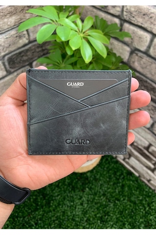 Derije Hakiki Deri Antik Siyah Kartlık T1435 Çok Renkli