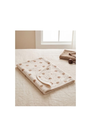 %100 Pamuk Bebek Battaniyesi 80x90 Çok Renkli
