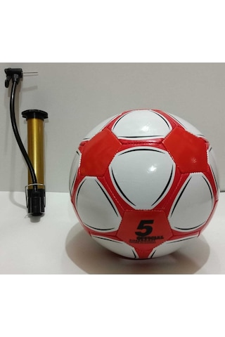 Janva Futbol Topu ve Şişirme Pompası Beyaz