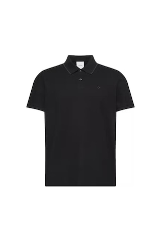 Calvin Klein Ss Refıned Pıque Tıpped Classıc-13537 Siyah