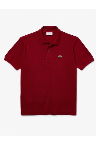 Lacoste Erkek Klasik Pike Kumaş Polo T-shirt Bordo