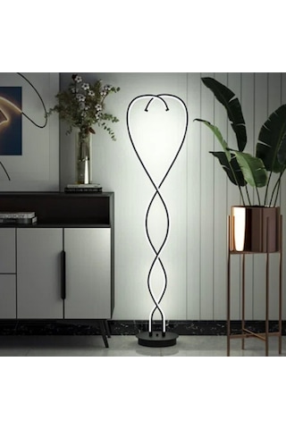 Dimli / Kalpli / 120 Cm / Lambader / Antrasit Gövde / 3 Renk Işık