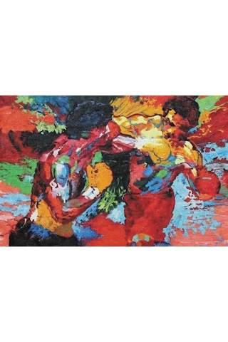 Rocky Balboa Vs Apollo Creed Kanvas Baskı Resim 70x100cm