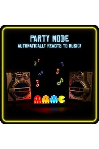 Yunjiwu Unicomlife Erp Pac-man Ortam Işığı Rengi-rengi Yurt Dışından Renkli