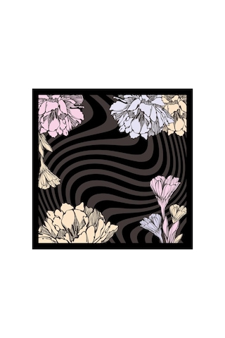 Sisley Flora Bandana/fular -2016-47 47 Siyah