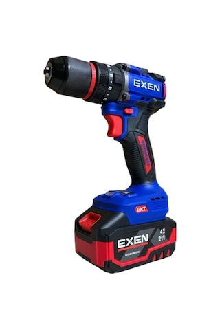 Exen EN 304 SET 21V 4AH Kömürsüz Şarjlı Makine 3'lü Set