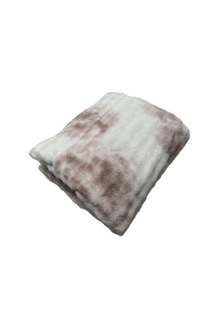 Merinos Harmony Çift Kişilik Peluş Battaniye 220x240 Güldefne Rengi Yeni Model Yeni Desen Pembe