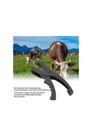 Gajeena Hayvan Kulak Etiket Aleti - Ergonomik Tasarım, Dayanıklı Malzeme İle Zootekni, Gubre Ve Quarantine İşlemleri İçin Basit Kullanım