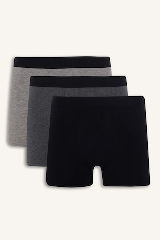 Defacto Regular Fıt 3lü Boxer K7635az26spbk27 Siyah-bk27