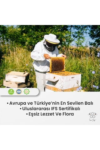 Toros Dağı Çakşır Çiçeğinin Yoğun Olduğu Çiçek Balı 400 G