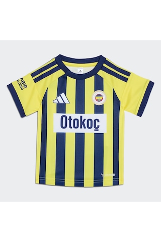 Fenerbahçe S.k. Çubuklu Forma 26/27 Miniset İç Saha Forması Lacivert - Sarı