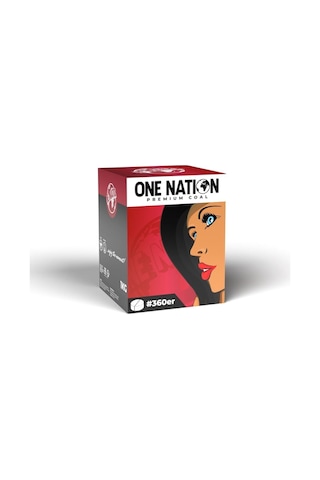 One Nation 360er Premium Nargile Kömürü 1 Kg