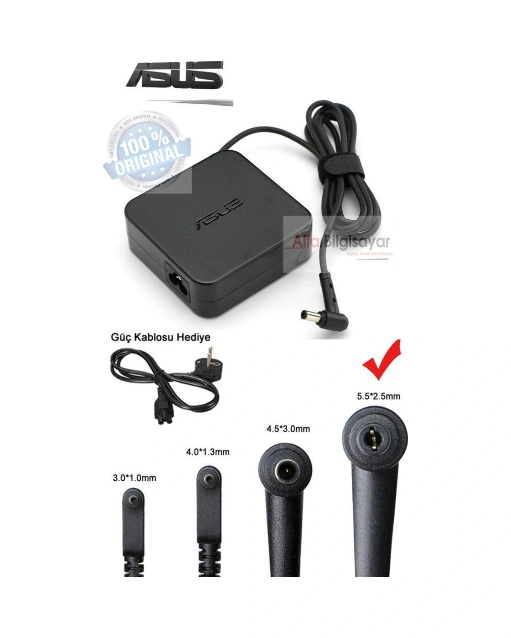Asus Adp-90yd 19v 4.74a 90w Adaptör Şarj Cihazı