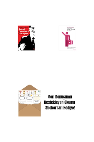 Topal Devrimci Cinayeti + Huzura Yeniden Yolculuk + Okuma Sticker'ları