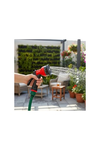 Ayarlanabilir 8 Fonksiyonlu Bahçe Sulama Tabancası