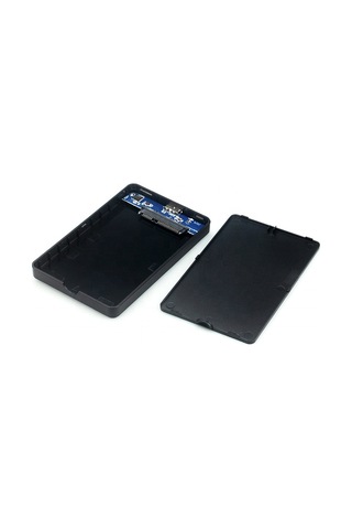 Lunatic 8068 2,5'' Harici Harddisk Kutusu Usb 2.0 Siyah İnce Slim Kasa Kolay Kurulum