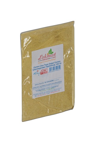 Lokman Avm Çemen Unu Tane Doğal Çemen Çekirdeğinden Öğütülmüş 100 Gr Paket