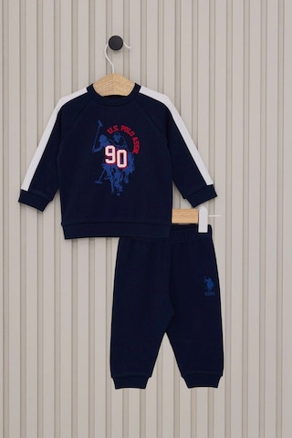 U.S. Polo Assn. Erkek Bebek 2lı Takım - Lacivert Sax Lacivert Sax