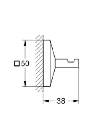 Grohe Allure Brilliant Askılık - 40897000 Gümüş