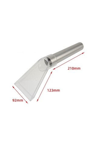 Çok Amaçlı Halı Ve Koltuk Temizleme Seti - Paslanmaz Çelik Boru Ve 4 Adaptör İçeren Set C