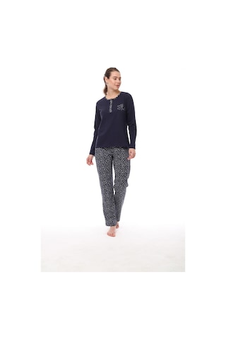 Pijadore 1544 Kadın Uzun Kollu Pijama Takım 001