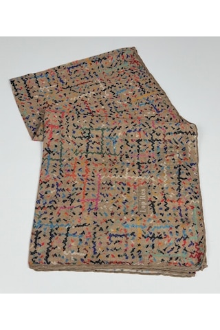 Lop Soft Pamuk Eşarp-06305 Hardal