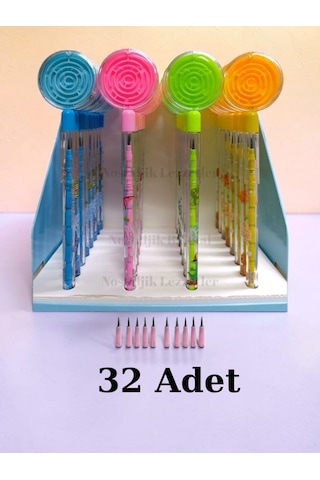 Yumurtlayan 32 Adet Labirent Kalem Çok Renkli