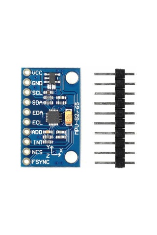 Mpu 9250 Gy-6500 9 Eksen Gyro Ivme Ölçer Manyetometre Sensör Modülü 3 Eksen Ivme Ölçer Manyetik