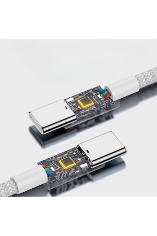 Pd Type-c Hızlı Şarj Kablosu 120w 2 Mt S25 Ultra / S25+ / S25 / S24 Ultra / S24 Dayanıklı