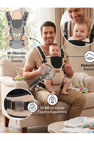 Babymol Quatros Kanguru - Bej
