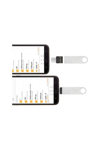Alfais 4497 Type C To Usb Çevirici Mini Dönüştürücü Adaptör