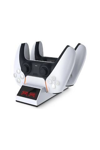 Ps5 Stand 2 Kol Şarj İstasyonu Göstergeli Dock Tp5-0508b