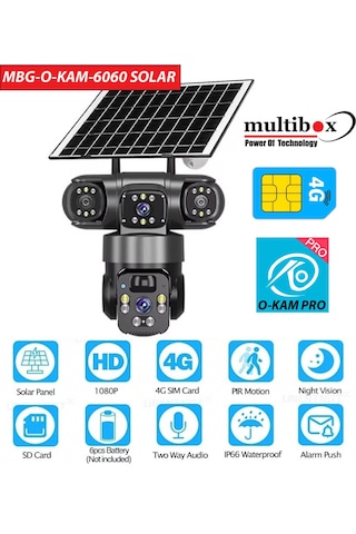 Multibox Mbg-o-kam 6060 Solar Kamera Ptz Multibox Mbg-o-kam 6060 Solar Kamera Ptz