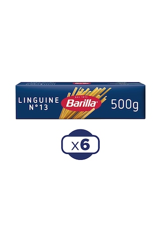 Barilla Linguine Yassı Spagetti 6 x 500 G