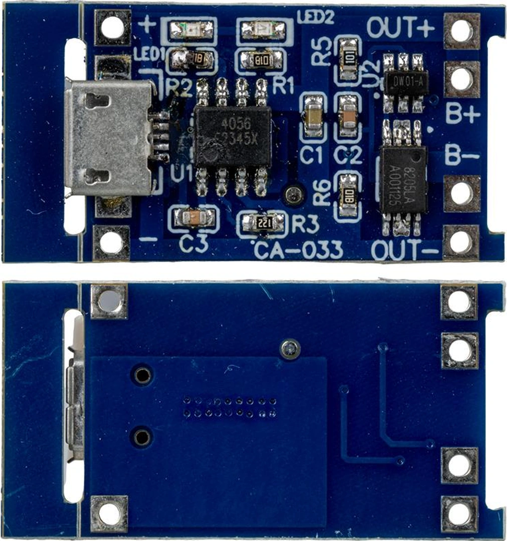 Weko Ca-033-mk 1s 5a Micro Usb Bms Devresi