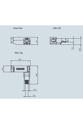 Siemens Uyumlu Rj45 6Gk1901-1Bb20-2Aa0