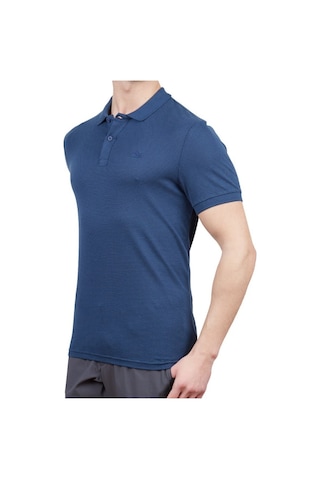 Alpinist Roc Erkek Polo T-shirt Indigo-l Koyu Mavi