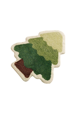 Suntek Yılbaşı Ağacı Halısı Nordic Sağlam Yumuşak Stil-b Stil B