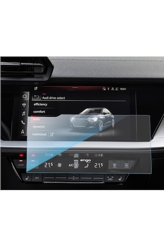 Audi S3 Ekran Koruyucu 10.1 İnç Multimedya Nano Şeffaf