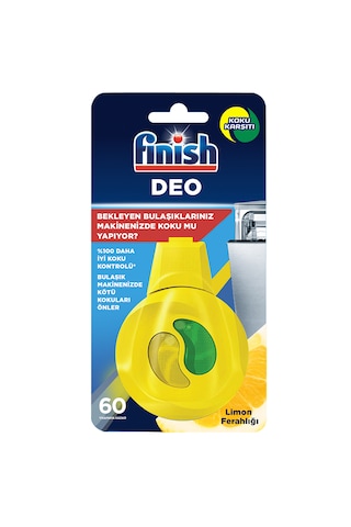 Finish Deo Bulaşık Makinesi Kokusu Limon 60 Yıkama 31 G