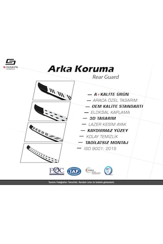 Doblo Arka Koruma Demiri Noktalı 2024 2025
