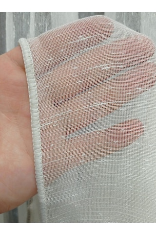 Nar 2433 Şantuk Desen Tül Perde / Ölçünüze Özel Dikim