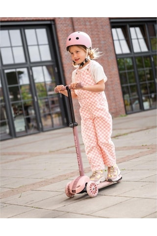 Scoot And Ride Highwaykick 3s Çocuk Scooterı, Rose - Led Tekerlekli, Katlanabilir Ve Ayarlanabilir