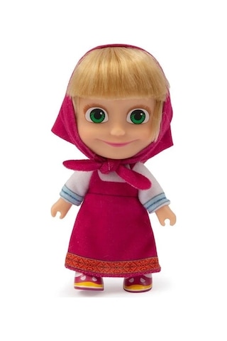 Giochi Preziosi Masha & Koca Ayı 12 Cm Bebek S3 Mha37000 K. Pembe Başlıklı - Beyaz