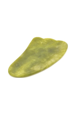 Doğal Yeşim Taşı Gua Sha Yüz Bakımı